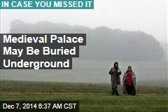 Medieval Palace May Be Buried Underground