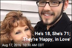 He's 18, She's 71; They're 'Happy, in Love'