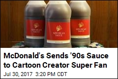 McDonald's Sends 'Time Portal' Surprise to Cartoon Creator Fan